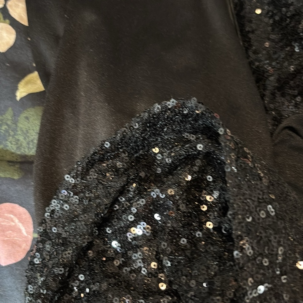 Rue 21 Black Sequin Sleeveless Dress Size M - Picture 10 of 11